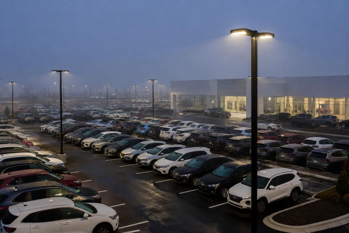 LED Parking Lot Lighting: Complete Guide to Area Lights and Pole Lights