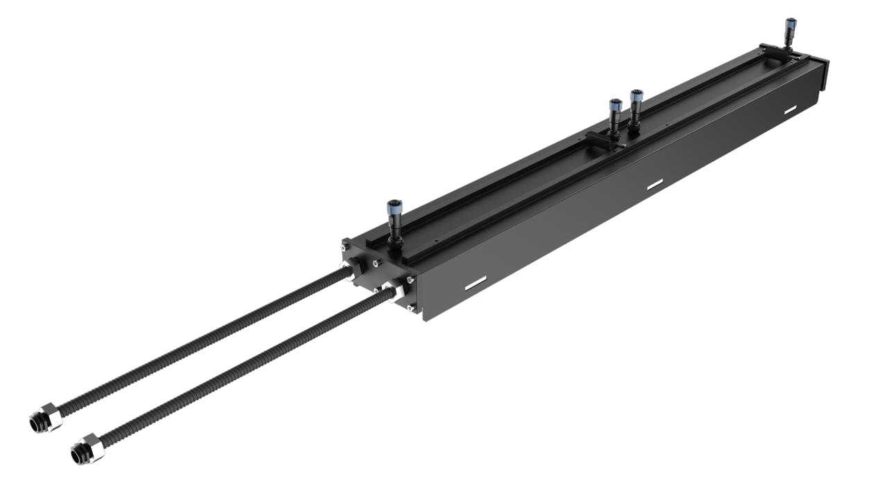 Distribution Box, Black, Suit for MSL03.
One distribution box can be installed to drive two fixtures.