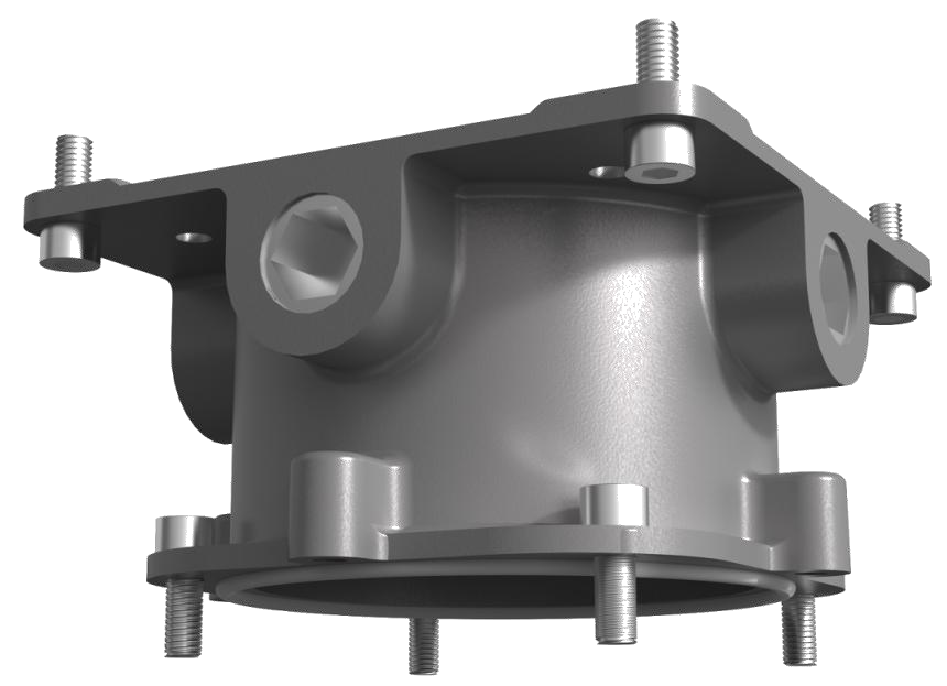 Ceiling mount Bracket kit for MHR01，Gray