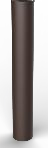Round pole set for MBL02 with Anchor Bolts，dark bronze