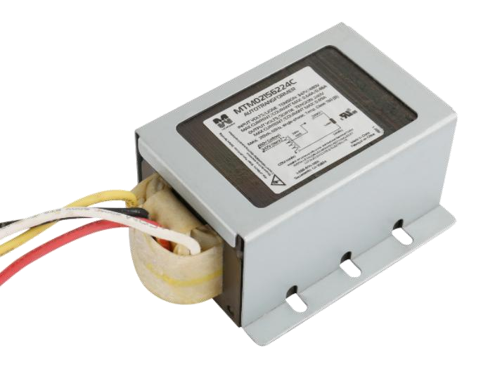 MTM02156224CLW@347/480V TO 240V,215VA, transformer. Use for LH05-130W/260W, LH06-130W/180W/270W/300W