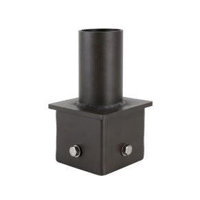 5" Square Pole Mount with 2-3/8" O.D. Tenon