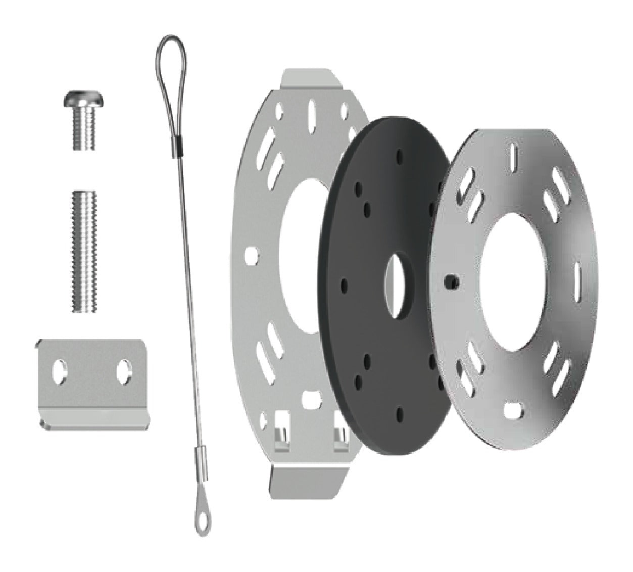 External Mounting Plate Kit – for MWP17 30W/60W/100W High Bottom Cover